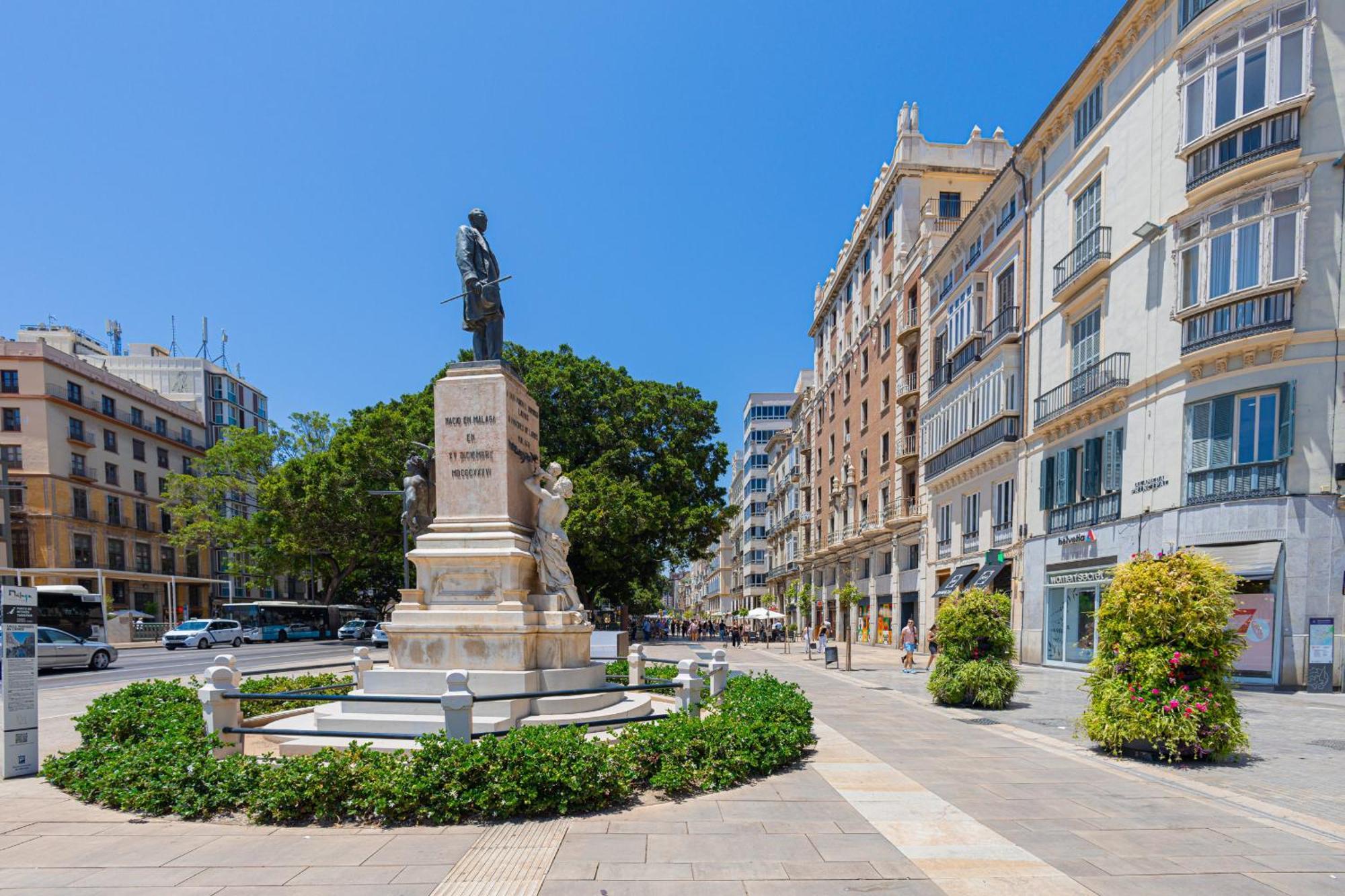 C31 Deluxe Apartment Into Cathedral Square Málaga Kültér fotó